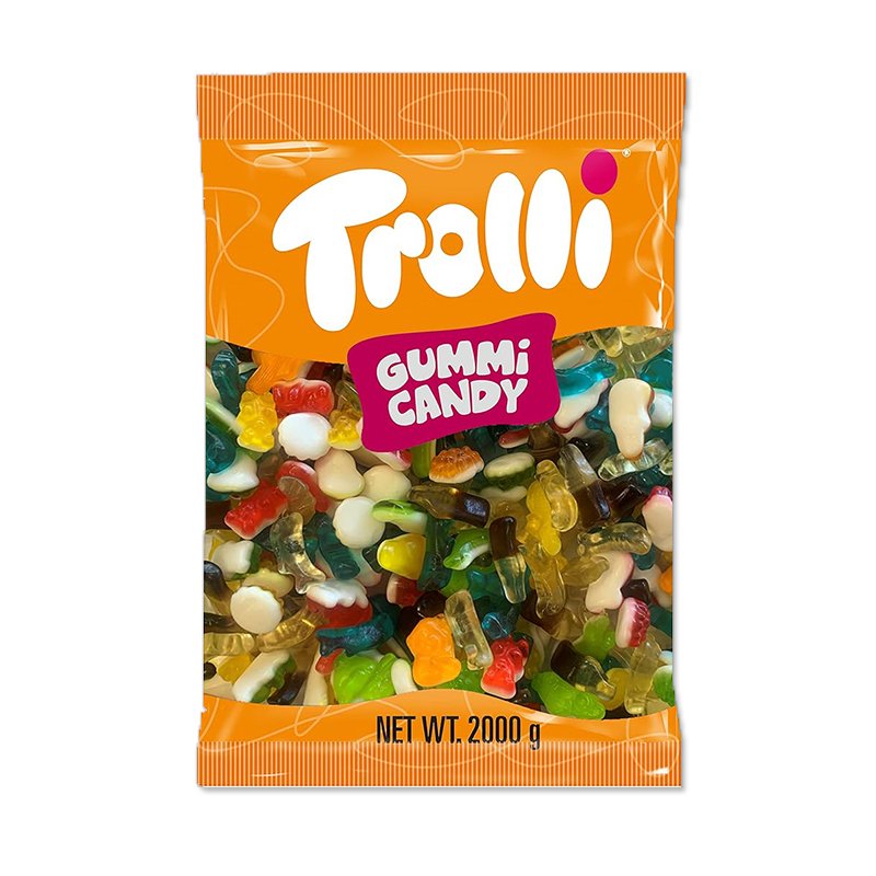 81v-YJn92OL._AC_SX679_ Trolli Groovy Mix Gummi Candy 2 kg - Image 1