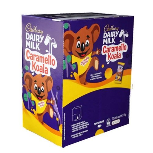 Untitled Cadbury Dairy Milk Caramello Koala 72 Piece Bulk Box - Image 1